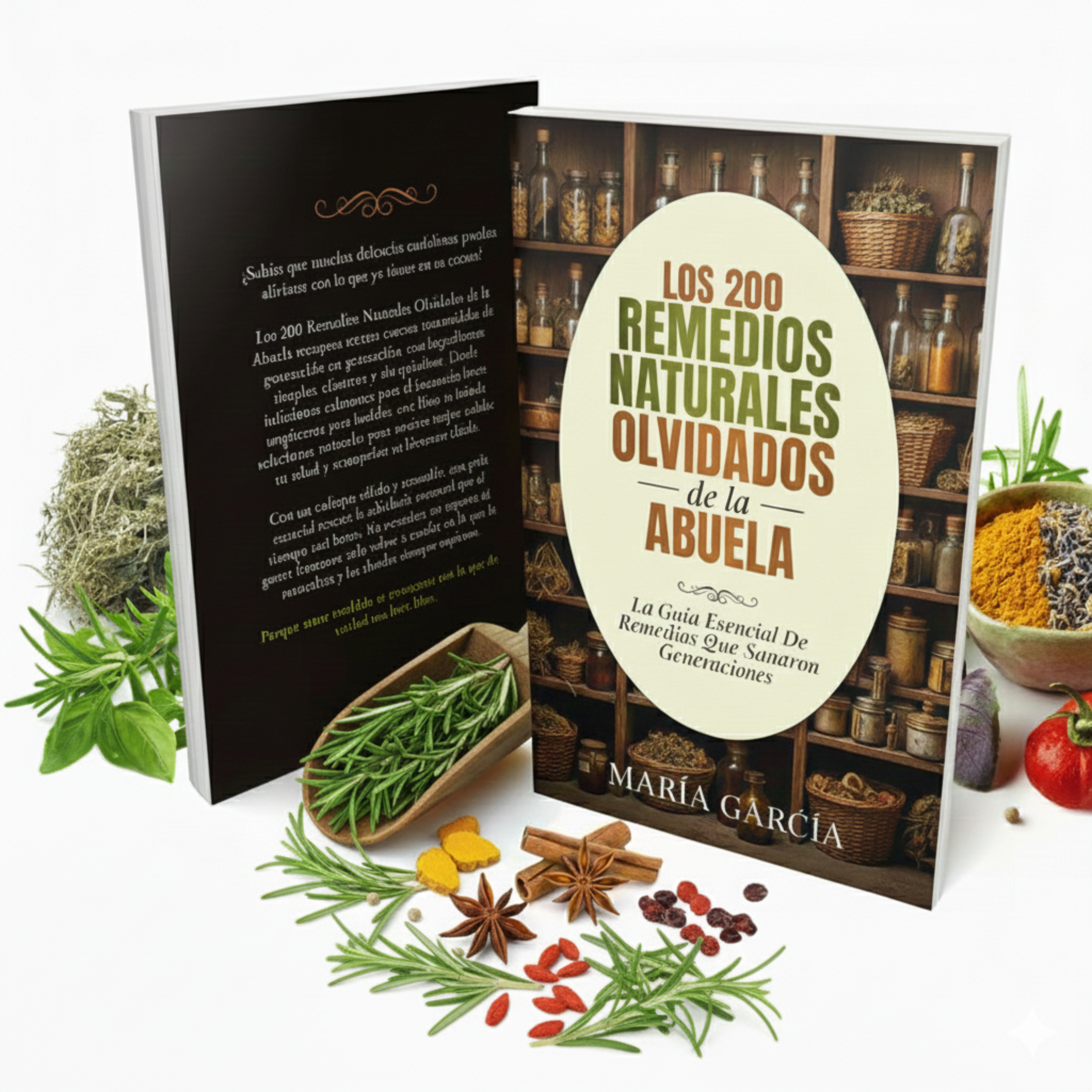 Los 200 Remedios Naturales Olvidados de la Abuela | Spanish Book
