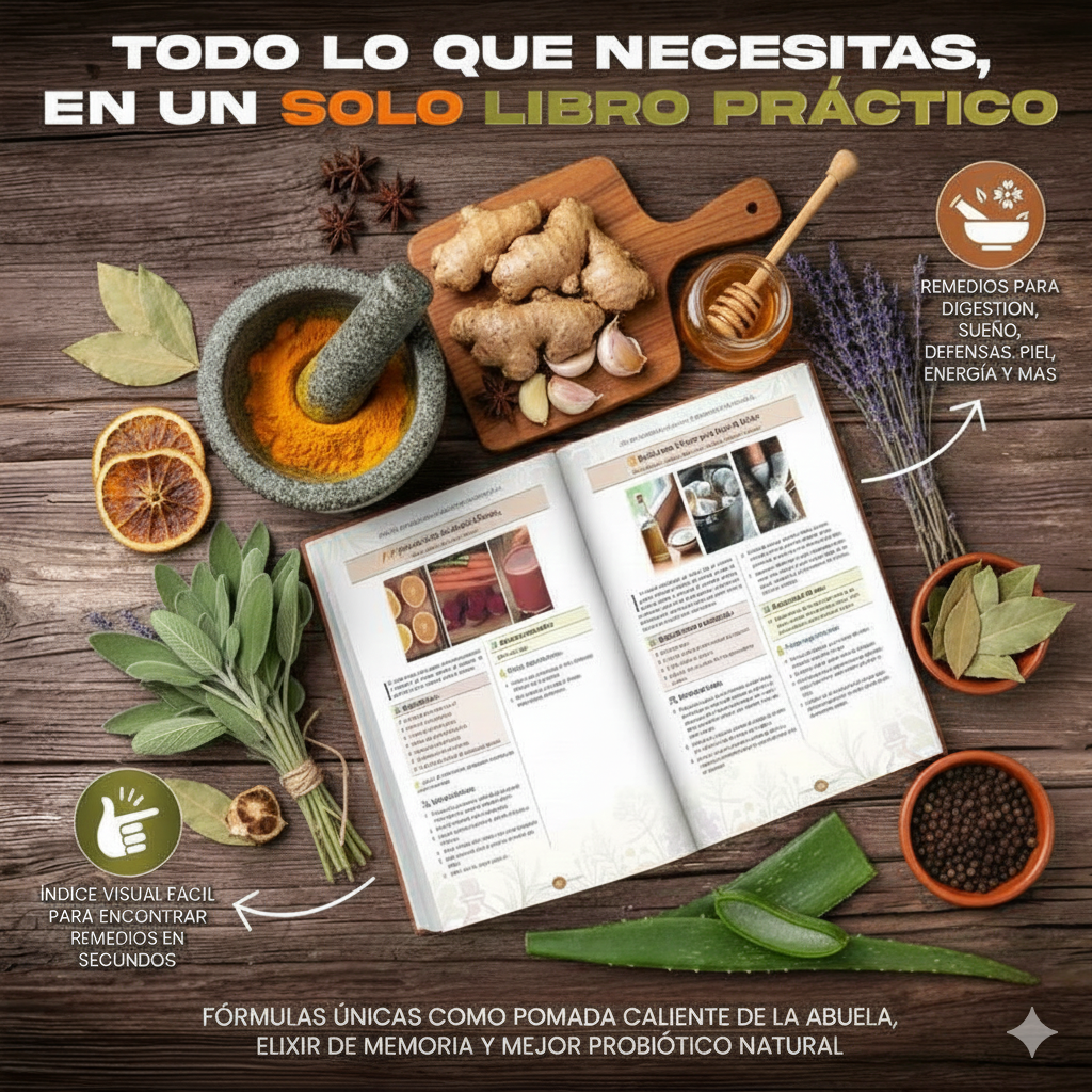 Los 200 Remedios Naturales Olvidados de la Abuela | Spanish Book